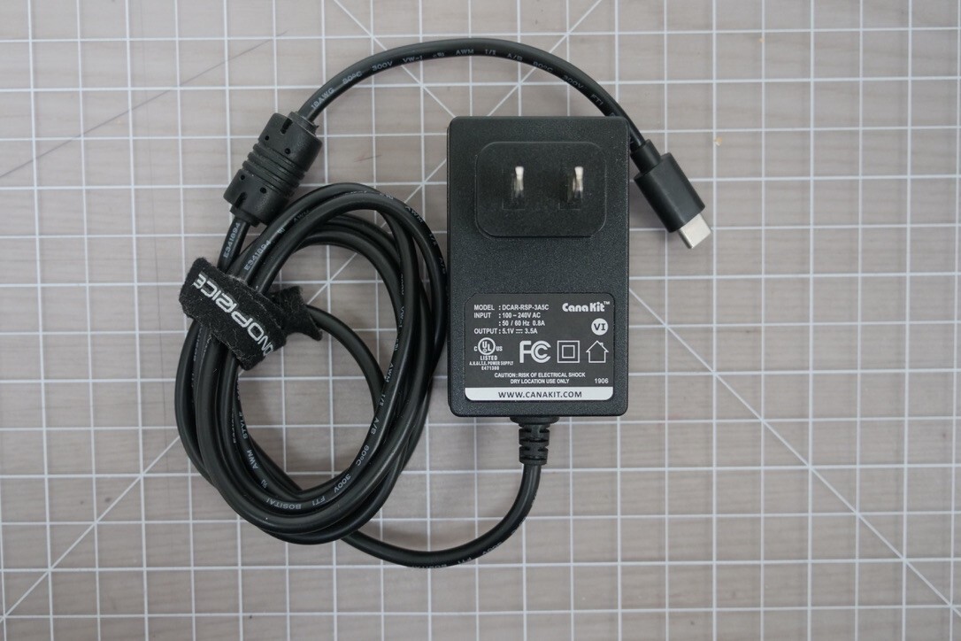Canakit  DCAR-RSP-3A5C DC 5.1V 3.5A Power Supply/Charger/Adapter- Raspberry pi 4