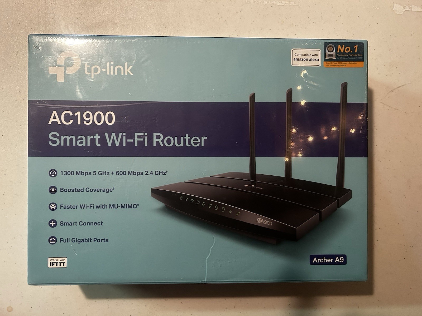 Tp-Link  AC1900 Smart WiFi  Router Contatible   w/Amazon ALEXA. 