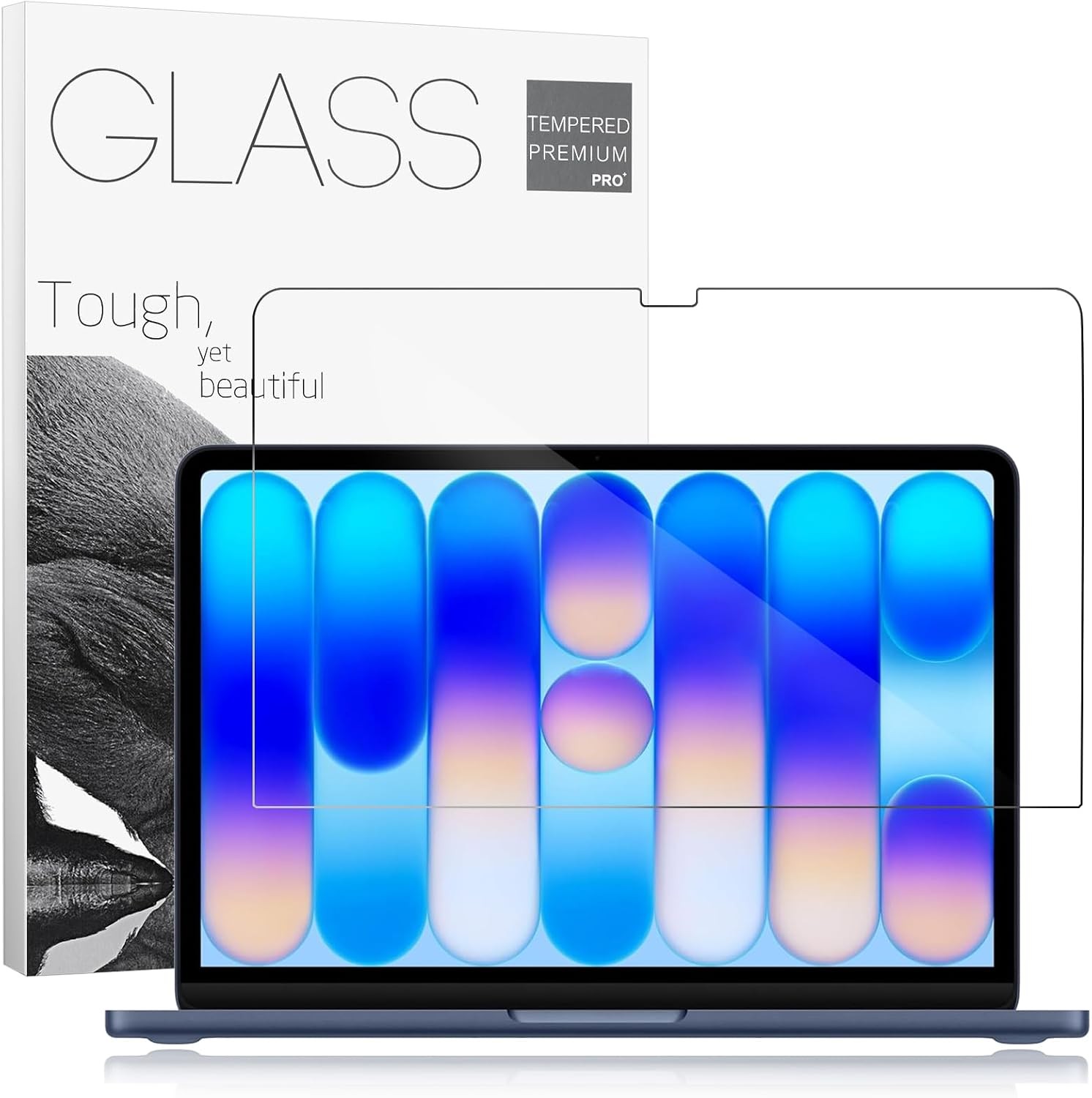9H Tempered Glass Screen Protector for 2026 MacBook Neo 13 A18 Pro, Bubble Free