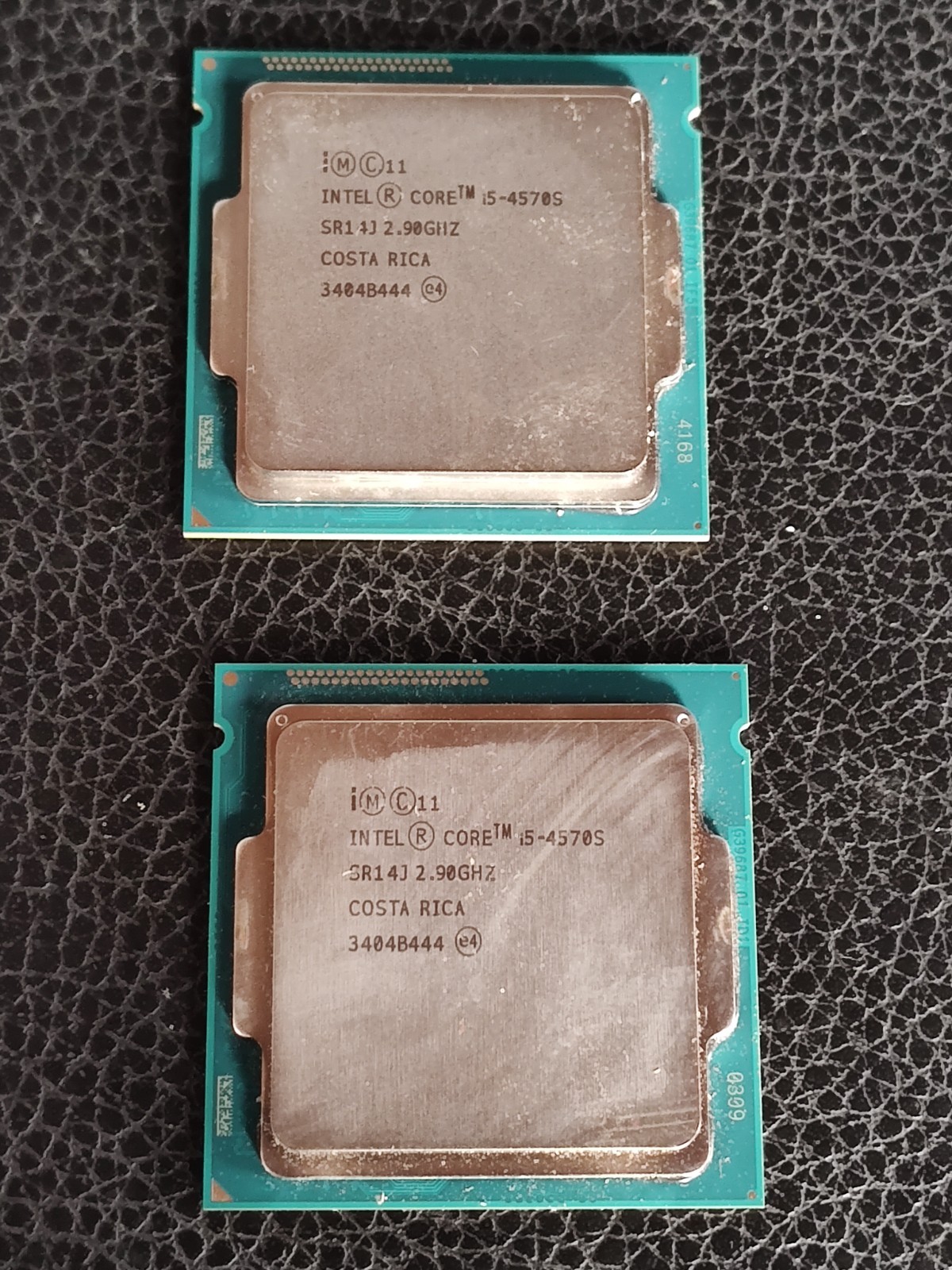 LOT OF 2 Intel Core i5-4570S 2.9 GHz 5GT/s LGA 1150 Desktop CPU Processor SR14J