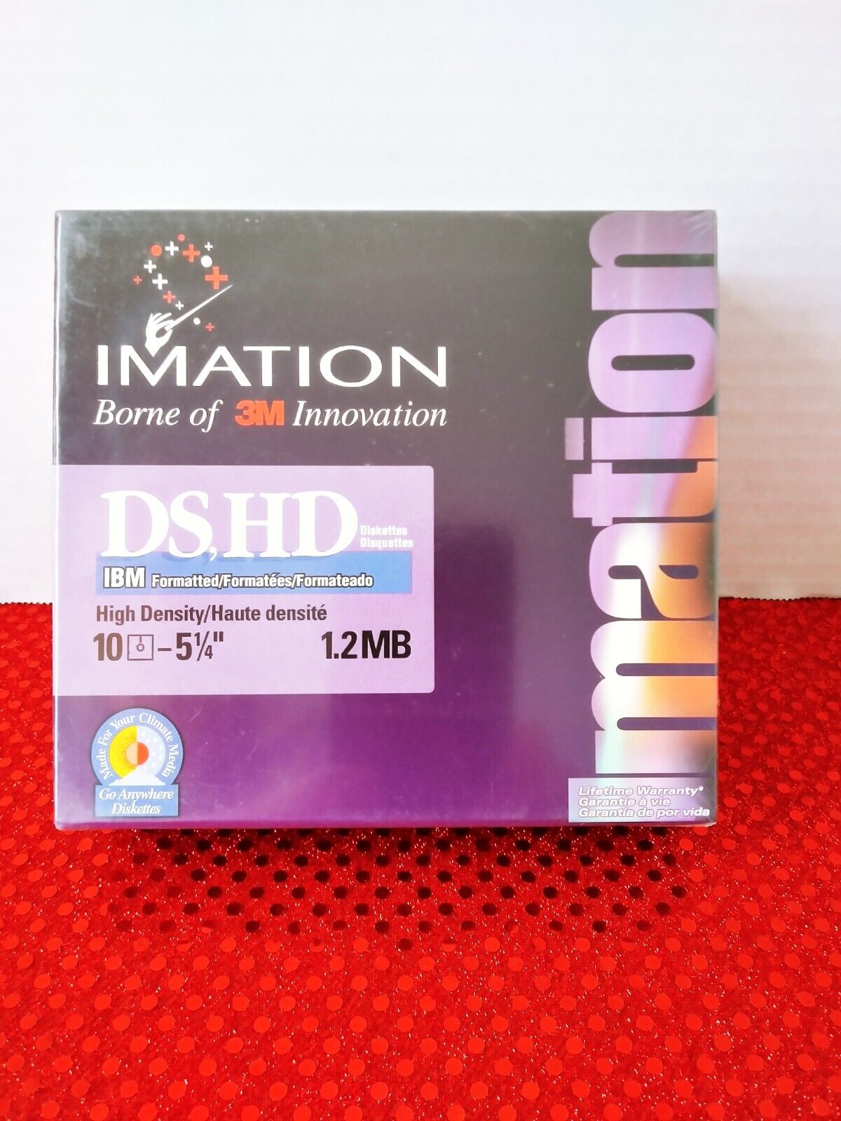 DS HD Diskettes 5 1/4\
