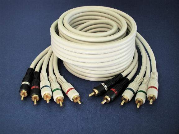 HDTV Component Video DIGITAL TV FIVE RCA Shielded 12FT