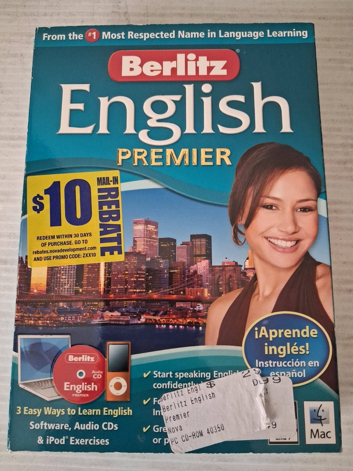 Berlitz English Premier, WIN and Mac software. Aprende ingles