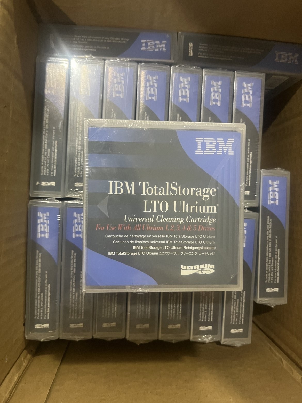 1PCS For IBM cleaning tape for LTO9 LTO8 LTO7 LTO6 LTO5 LTO4