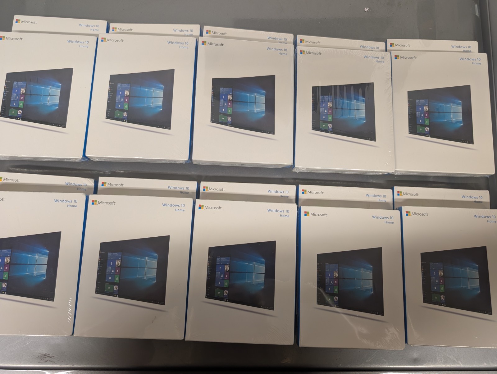 20x New Microsoft Windows 10 home 32/64-Bit Retail Box USB Drive Sealed