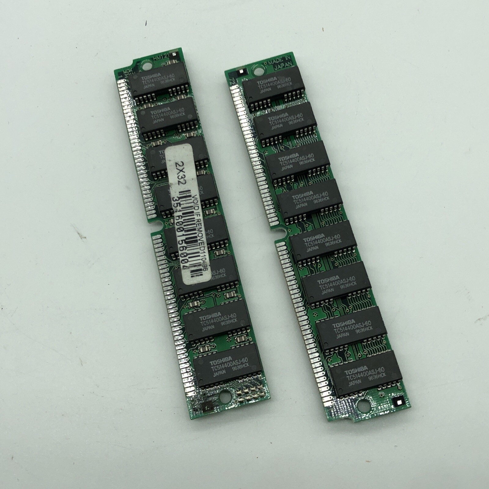 2x 8MB 72-Pin 16MB Fast Page Non-Parity 2X32 SIMM RAM Memory Mac PC Unix Apple