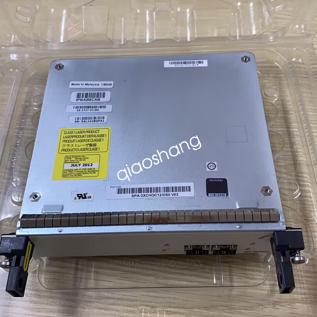 1PCS NEW Cisco SPA-2XCHOC12/DS0 module DHL or FedEx
