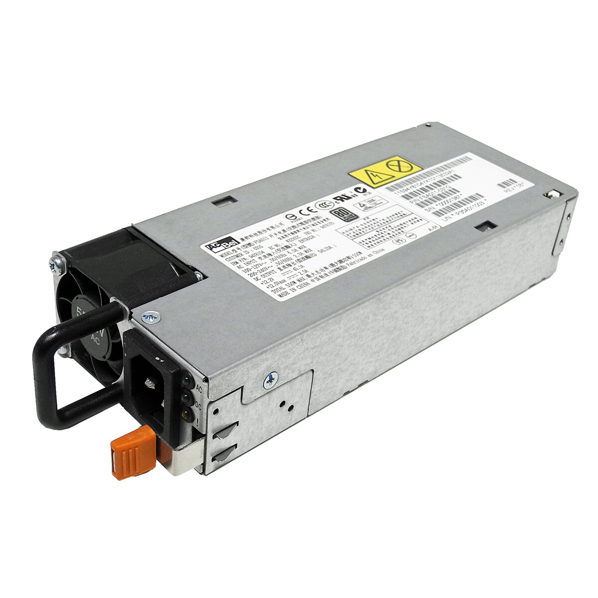 IBM AcBel FSA011 Power Supply/Power Supply 550W System x3300/3500/3650 M4 94Y...