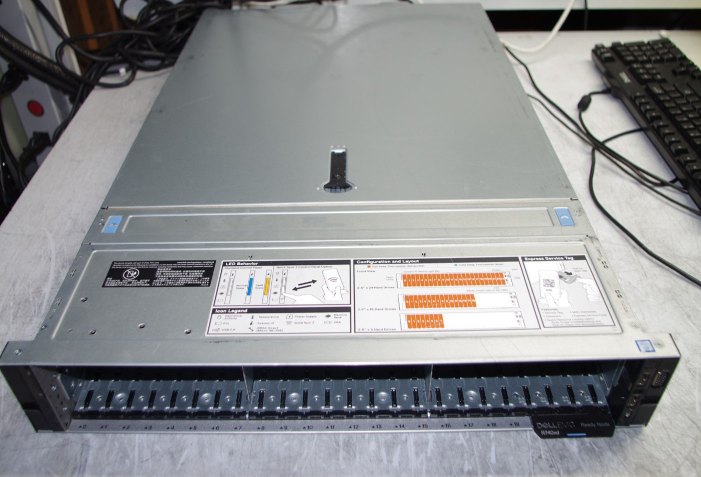 Dell Poweredge R740XD 24 SFF 2.5" 2U Rack Server Dual Xeon Silver CPUs HOMELAB