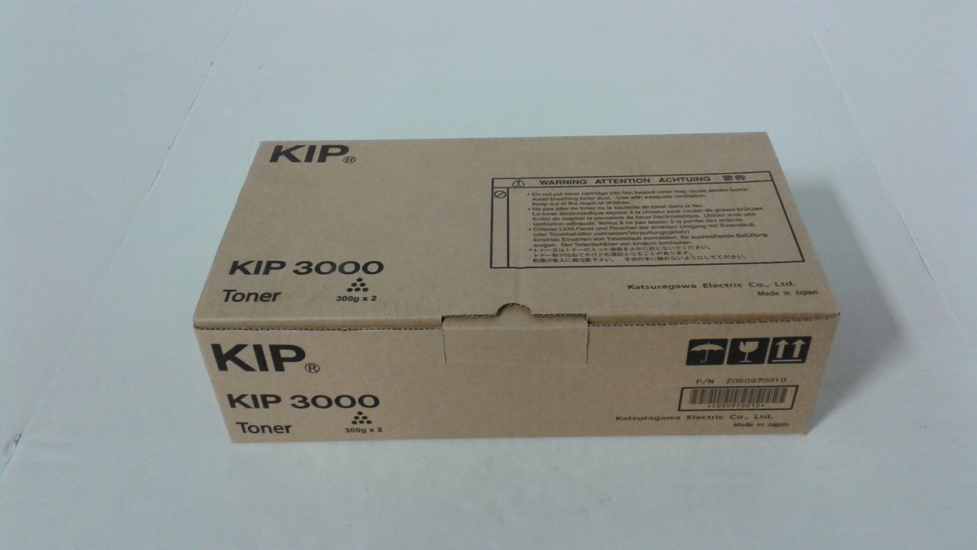KIP Z050970010 Toner Black 2-Pack for KIP 3000