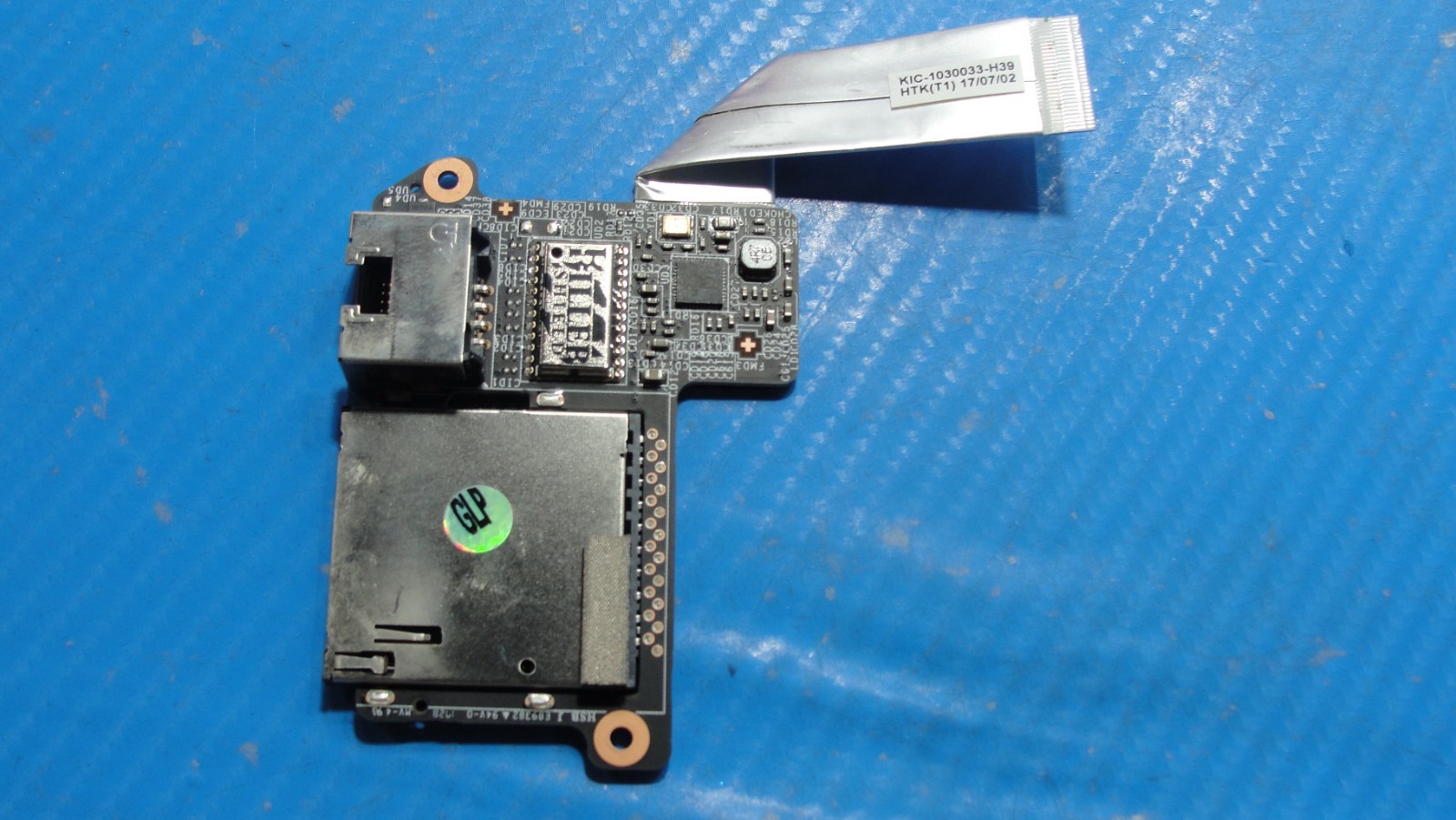 BOXX 15.6” GoBoxx G2180 MS-16K2 Card Reader LAN Board w/Cable KIC-1030033-H39