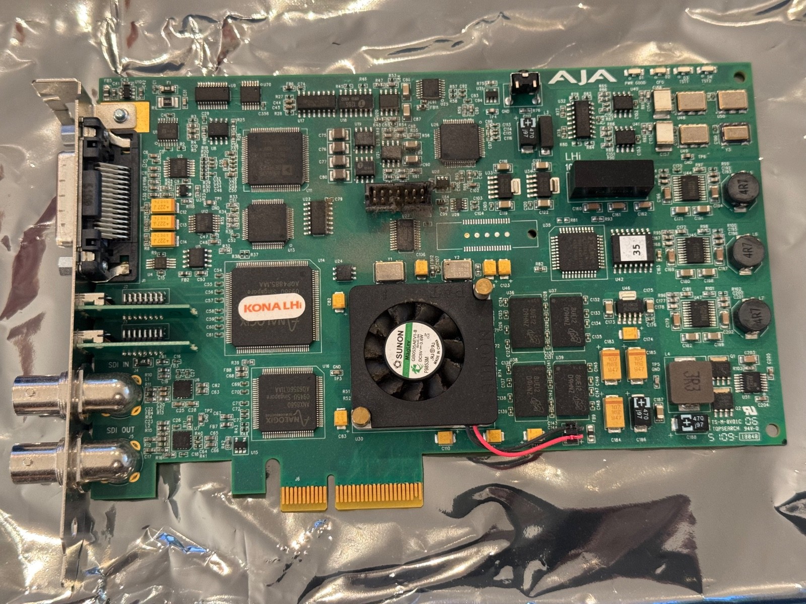 AJA KONA LHi-R0 PCIe Video Capture Card Kit w/ KLHI-BOX-R0 Breakout Box & Cables