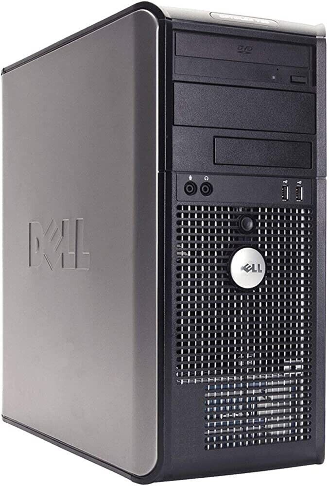 Dell Optiplex 760 Core 2 Duo 4gb 3GHz 500GB Windows XP Pro 32bit Floppy Drive