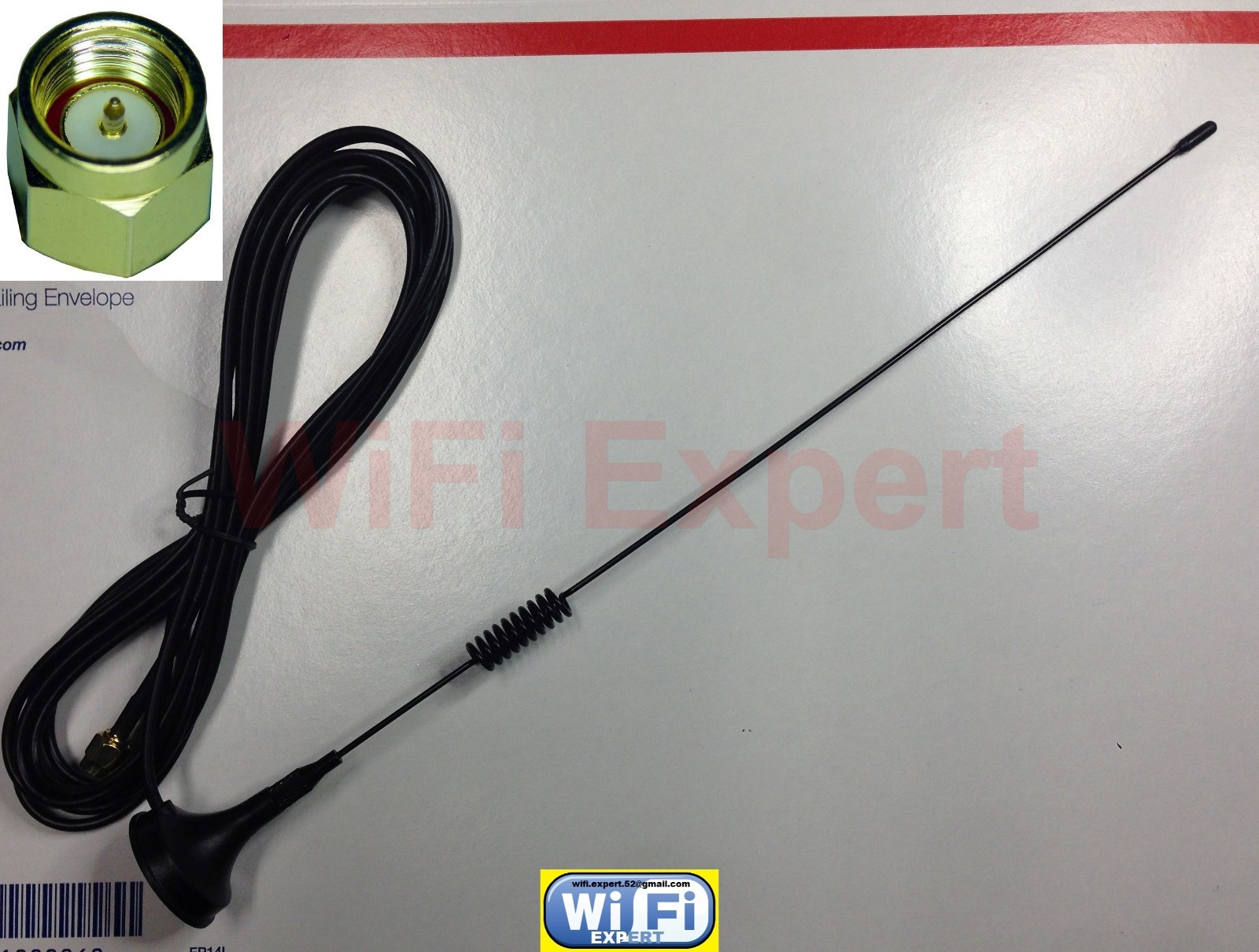 5dbi 7dBi SMA MALE 1090mHz Antenna for Flight Aware with 10 feet RG174 cable