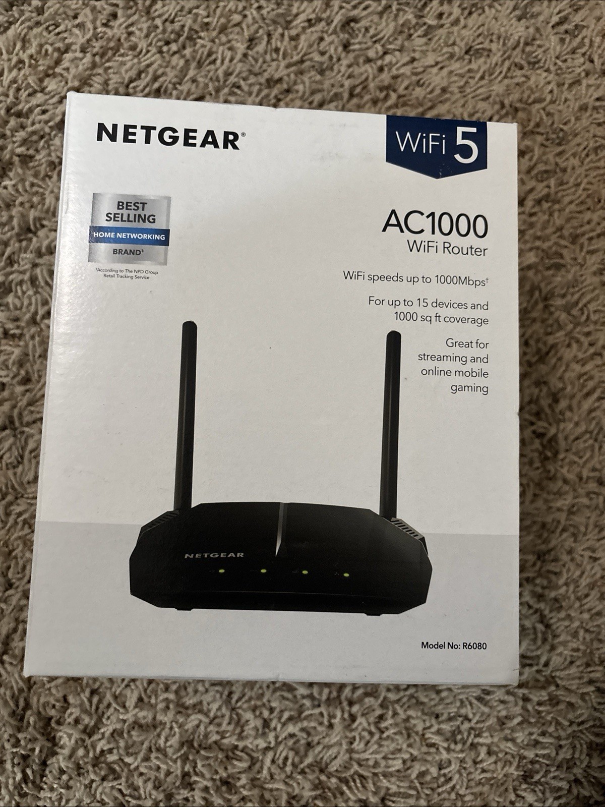 Netgear AC1000 Dual Band Wifi Router NEW IN BOX