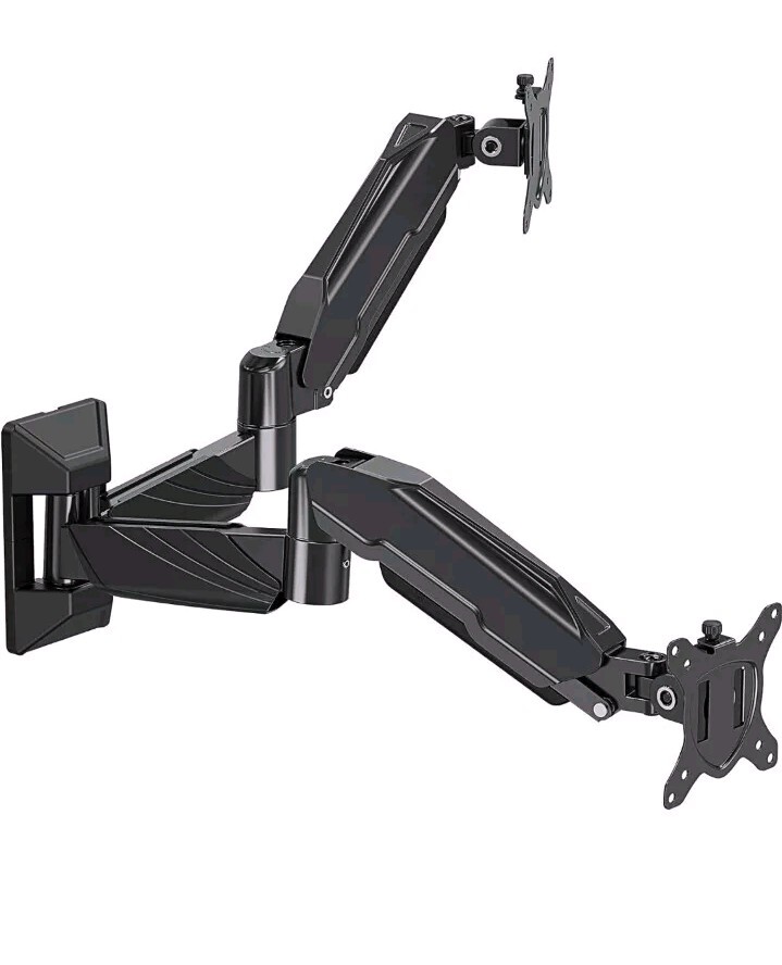 Mount Pro Dual Monitor Desk Mount Fits Up To 32" Computer Screen Fully Adjust