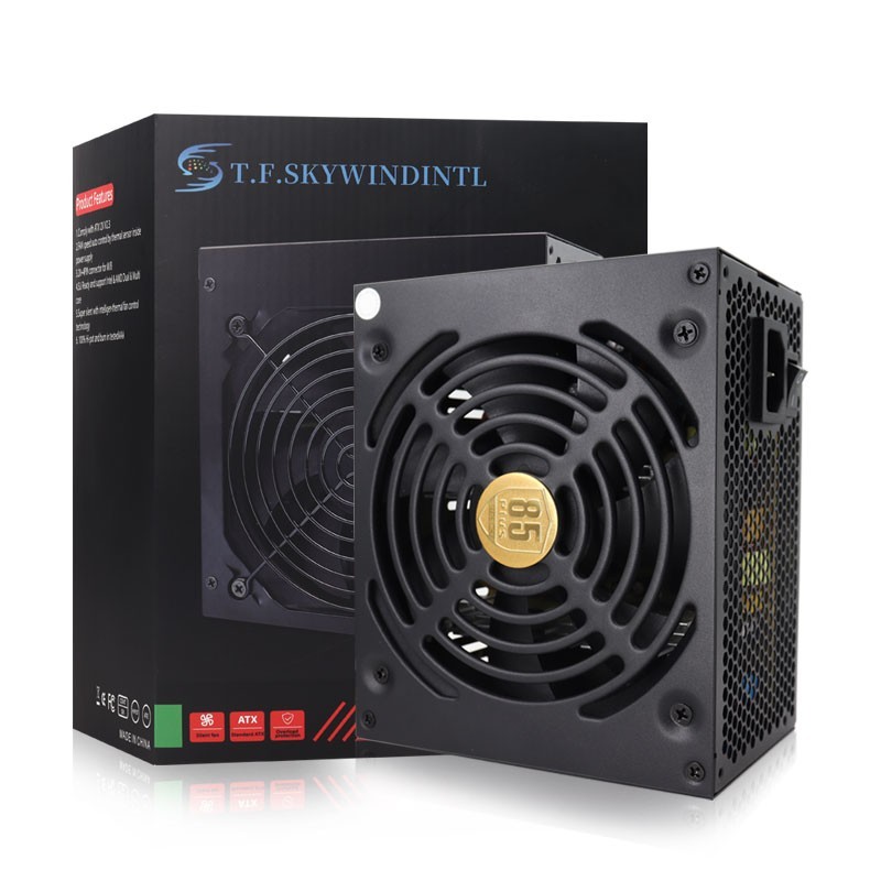 800 Watt ATX Power Supply Non Modular Gaming PSU 90% Efficiency