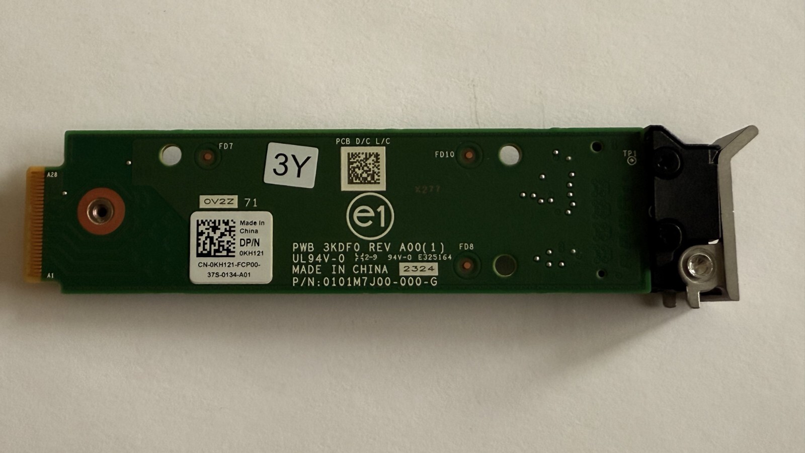 New 0KH121 KH121 For Dell R760 R760xs R 7625 N1 PCIE M.2 Slots Card