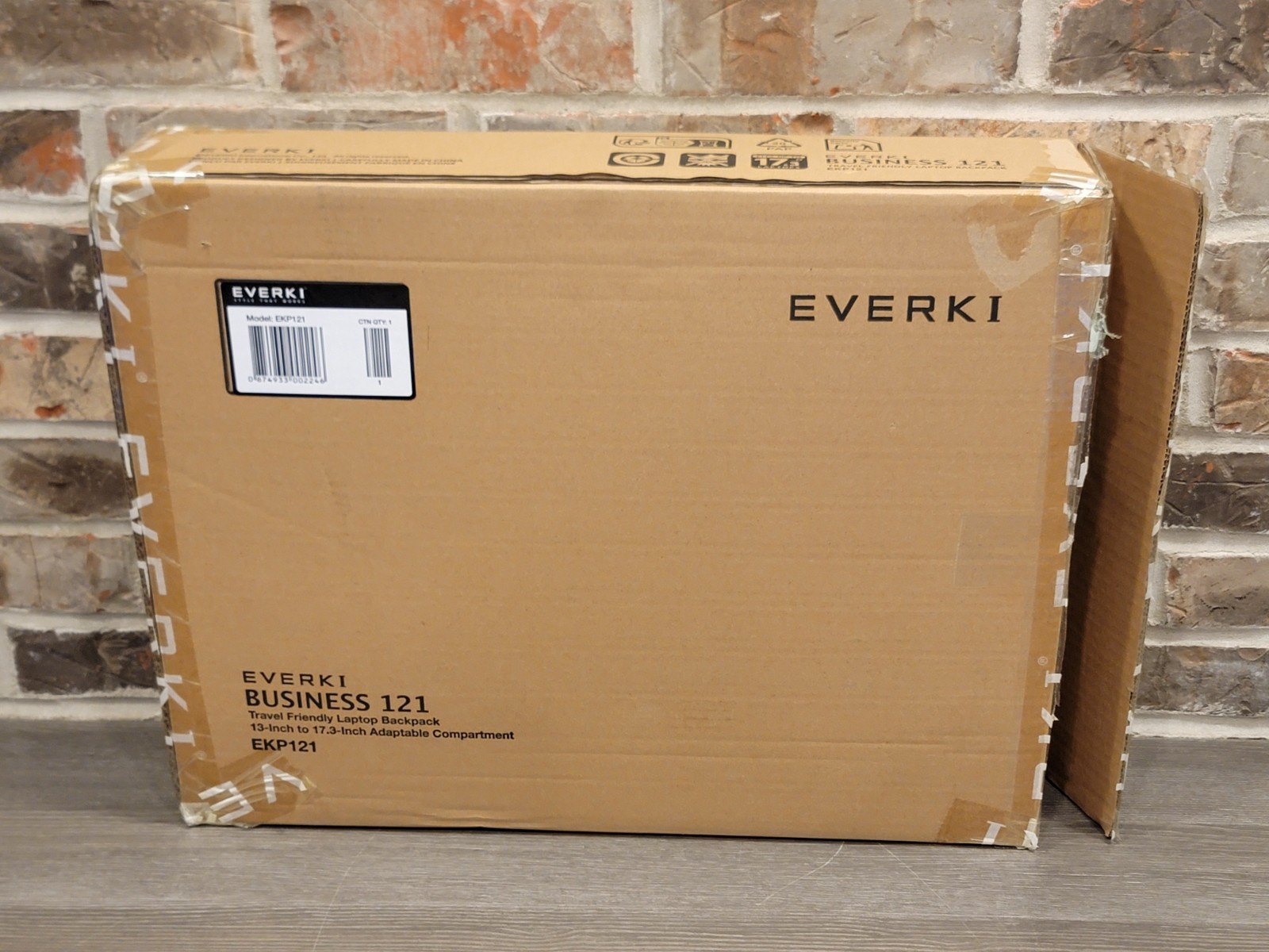New open box Everki Atlas Business Laptop Backpack - EKP121 17.3"