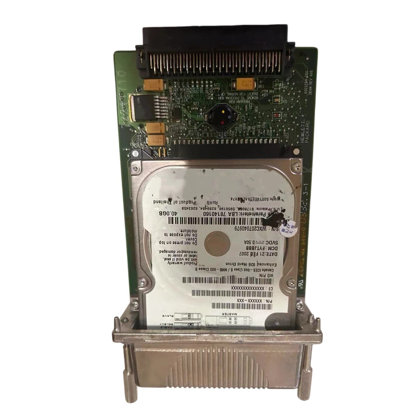 Hard Drive fits for Western Digital WD400UE-22KVT0 40GB 5400RPM Printer Parts