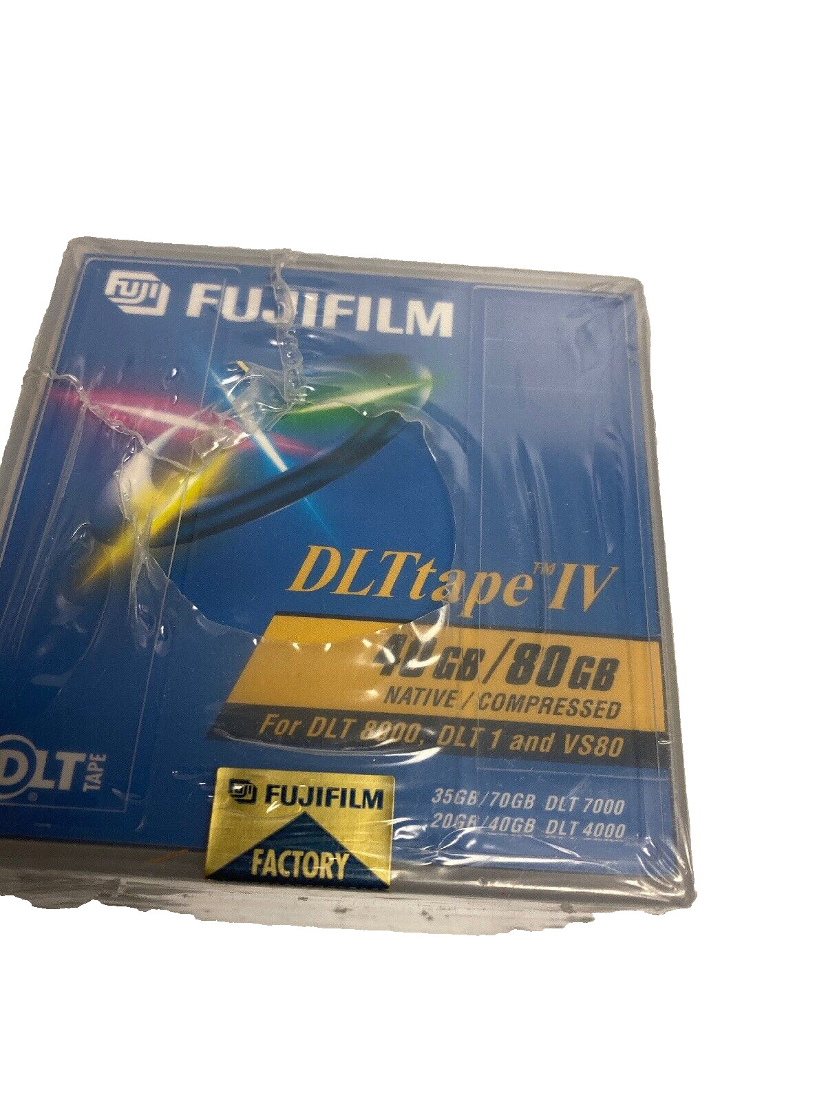 *5 Pack* FujiFilm DLTtape IV DLT 8000 DLT 1 VS80 40GB/80GB - New