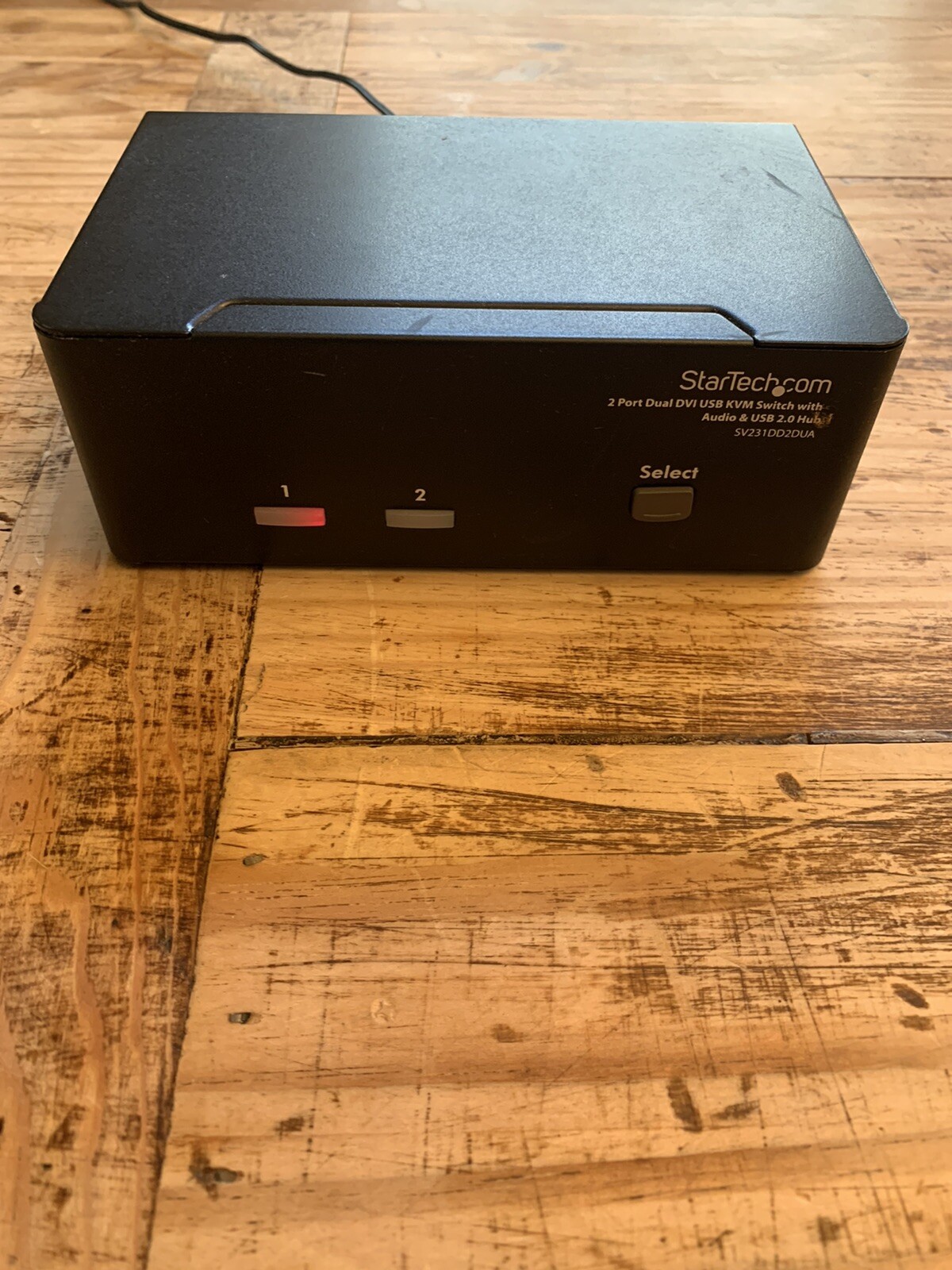 StarTech.com SV231DD2DUA 2 Port Dual DVI USB KVM Switch w/ Audio & USB Hub