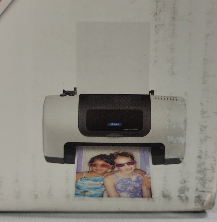 Epson Stylus C42UX Standard Inkjet Printer Original Package, for Parts or Repair