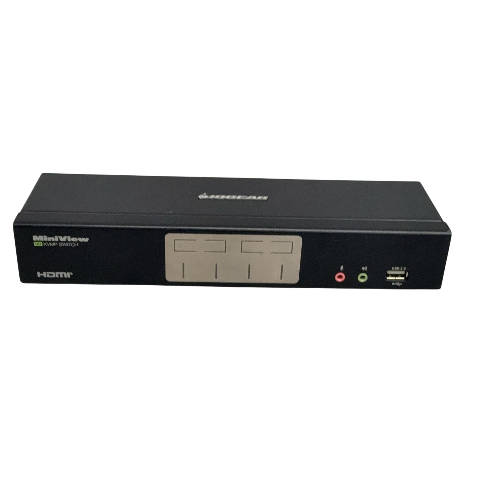 IOGEAR MiniView GCS1794 4-Port HD HDMI USB 2.0 KVMP Switch With Audio Black
