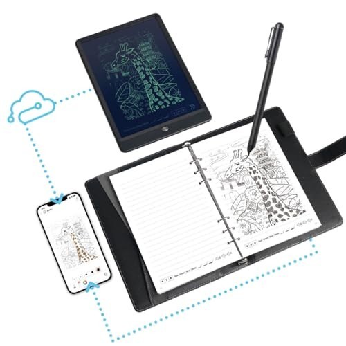 Smart Pen Digital Notebook & Writing Board Set OCR Sync iOS Android