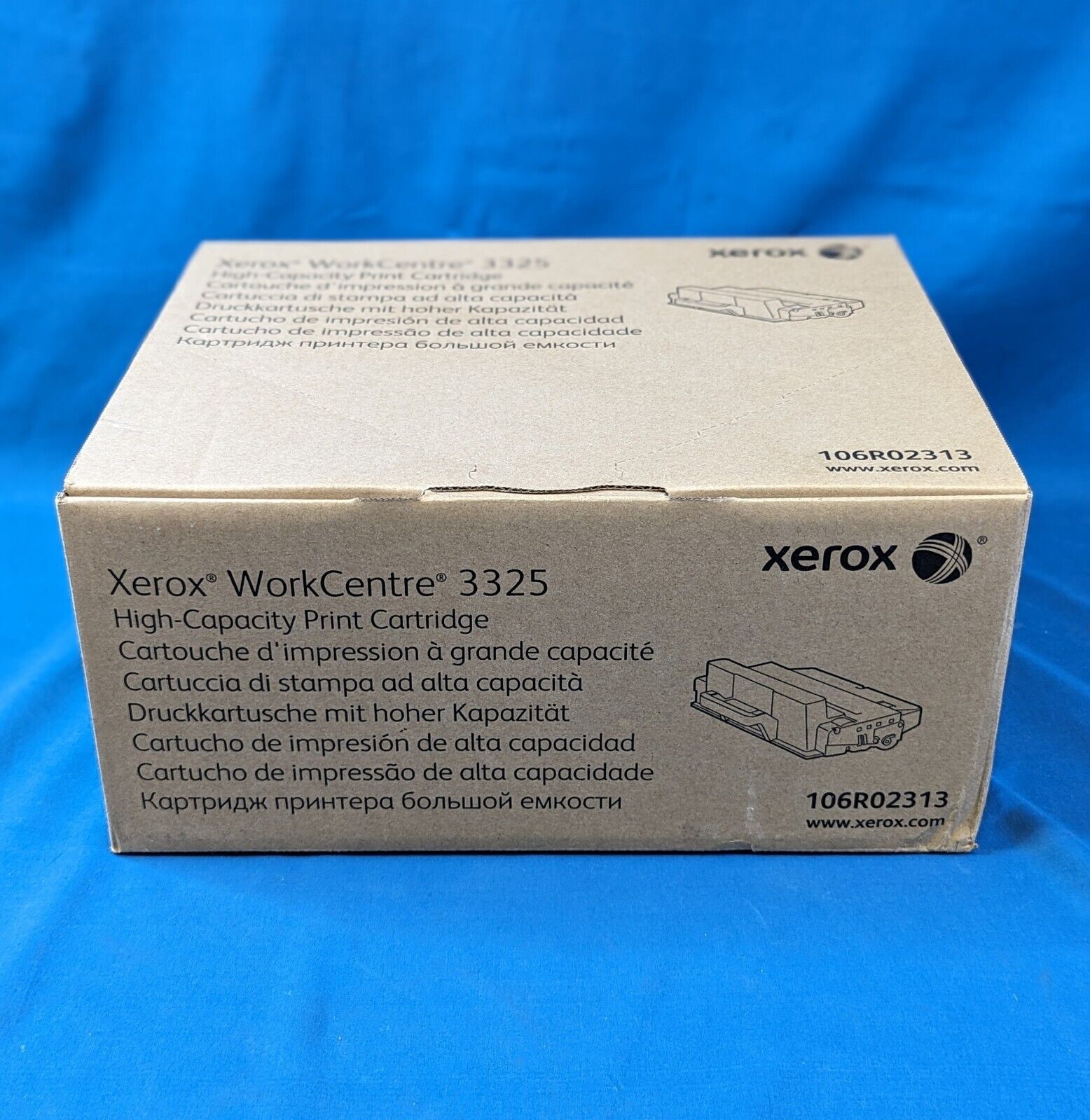 Xerox 106R02313 Black High Yield Toner Cartridge WorkCentre 3325