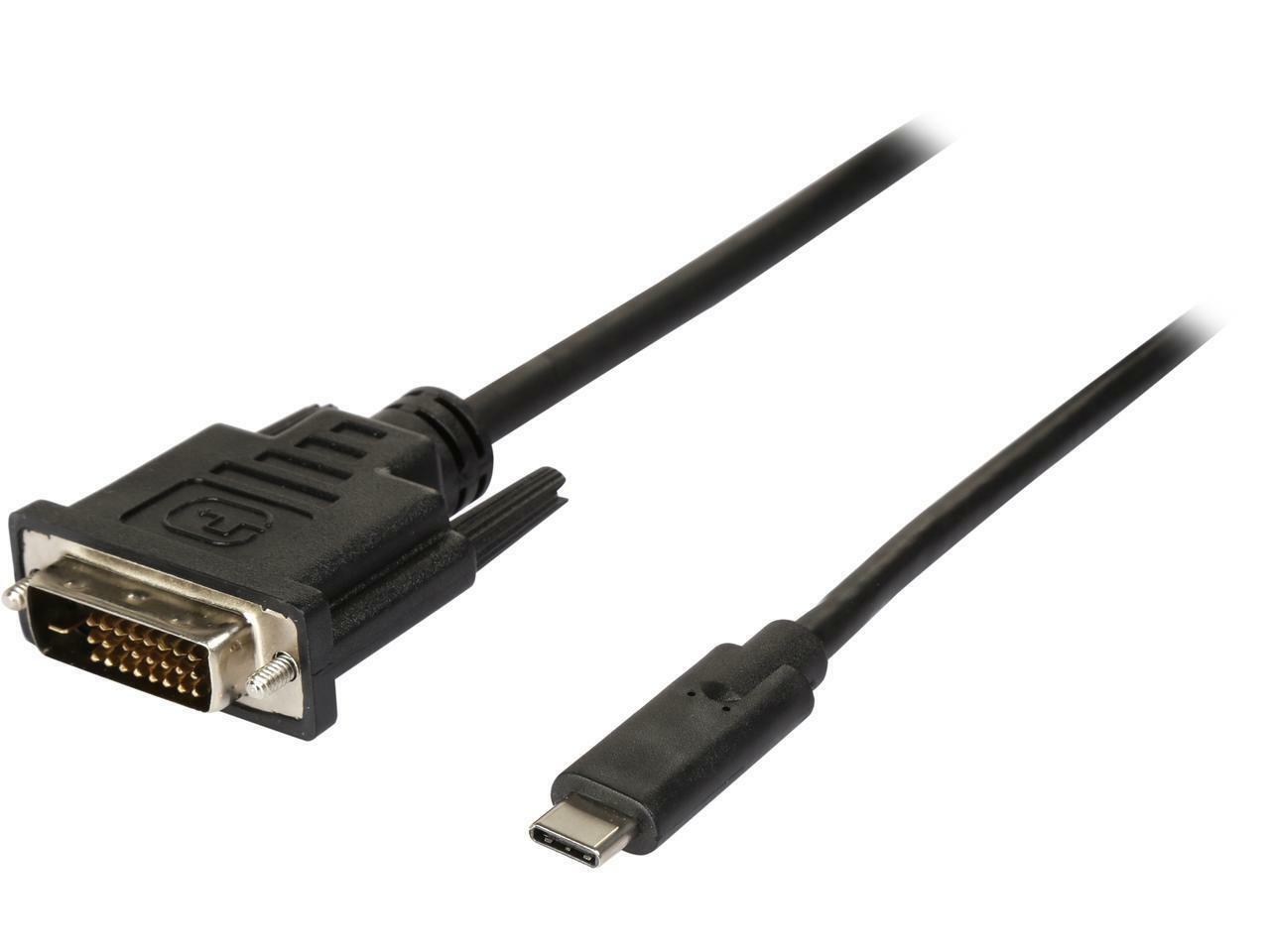 StarTech.com CDP2DVIMM1MB 3.3 ft / 1 m USB-C to DVI Cable - USB Type-C Video Ada