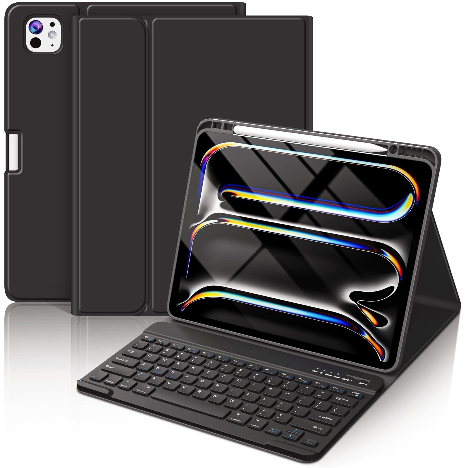 FUWANG Keyboard Case For IPad Pro 13 Inch (M5/M4) 2025/2024 Magnetic Detachable