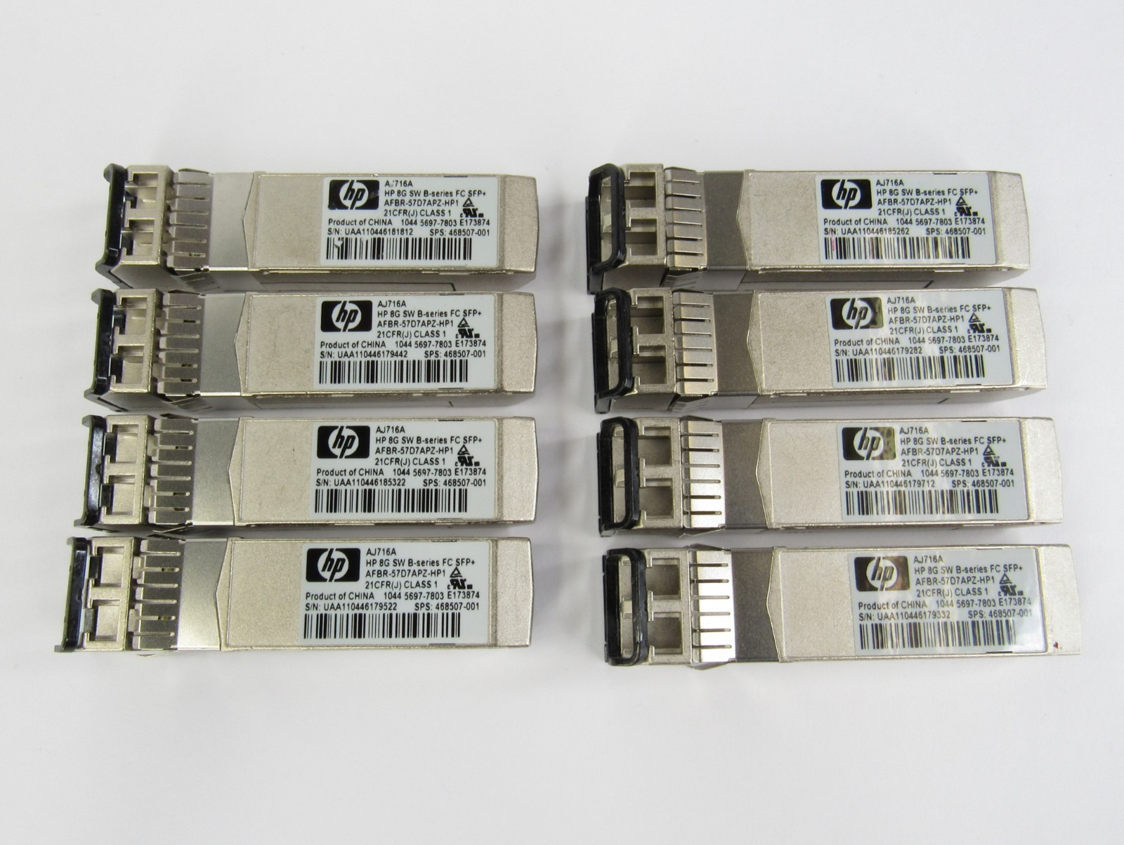 HP AJ716B - HP 8Gb SW B-Series FC SFP+ Transceiver