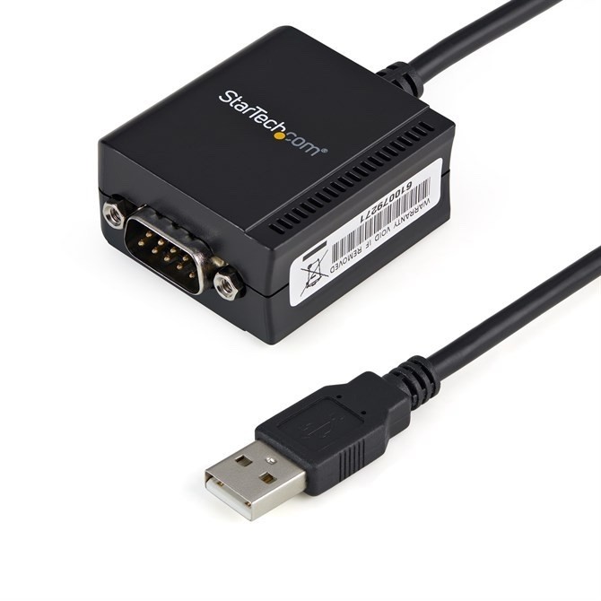 NEW StarTech.com USB to Serial RS232 Adapter Cable w/ COM Retention ICUSB2321F