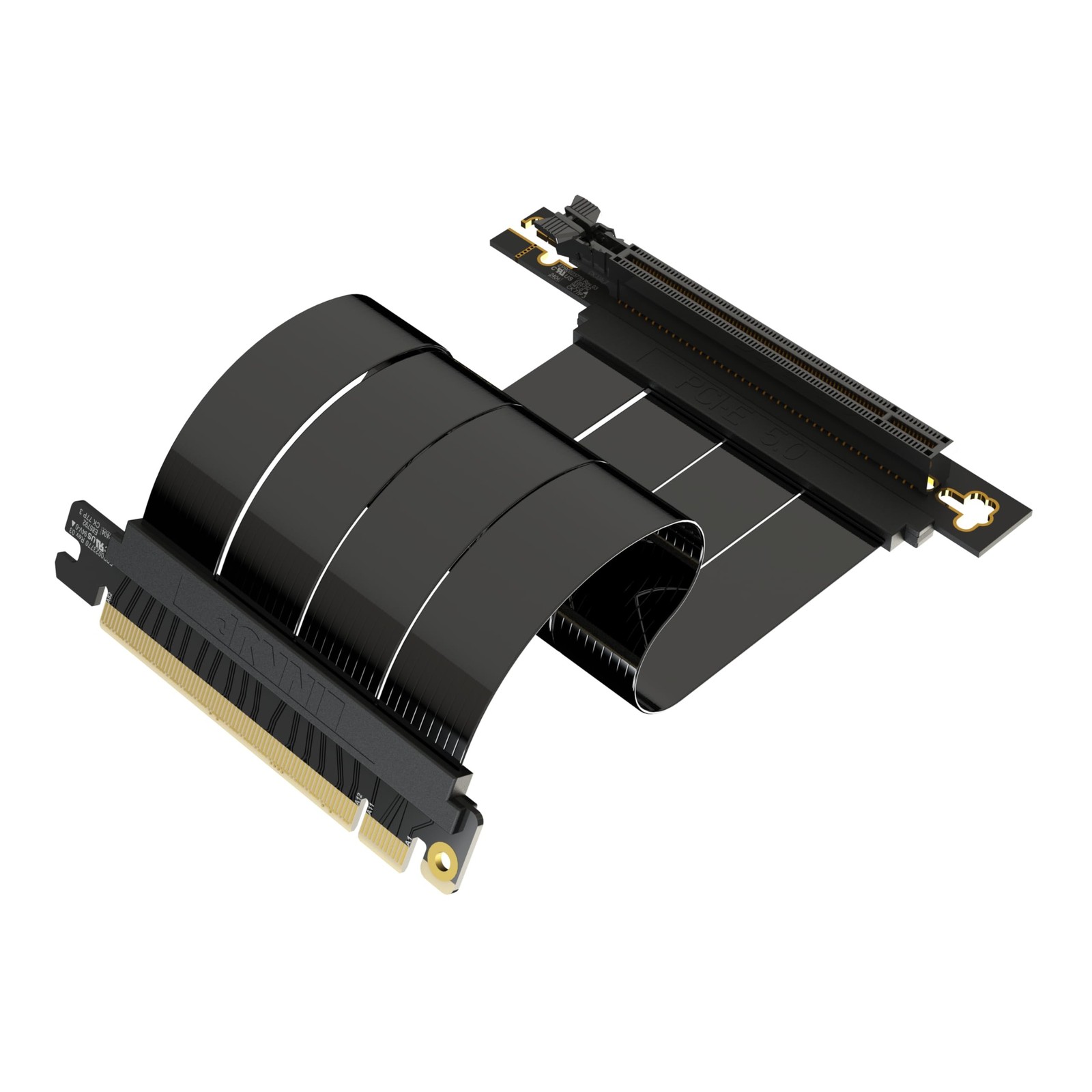 LINKUP - AVA5 PCIE 5.0 Riser Cable | RTX5090 RX9070 GPU Ready | x16 128GB/s S...