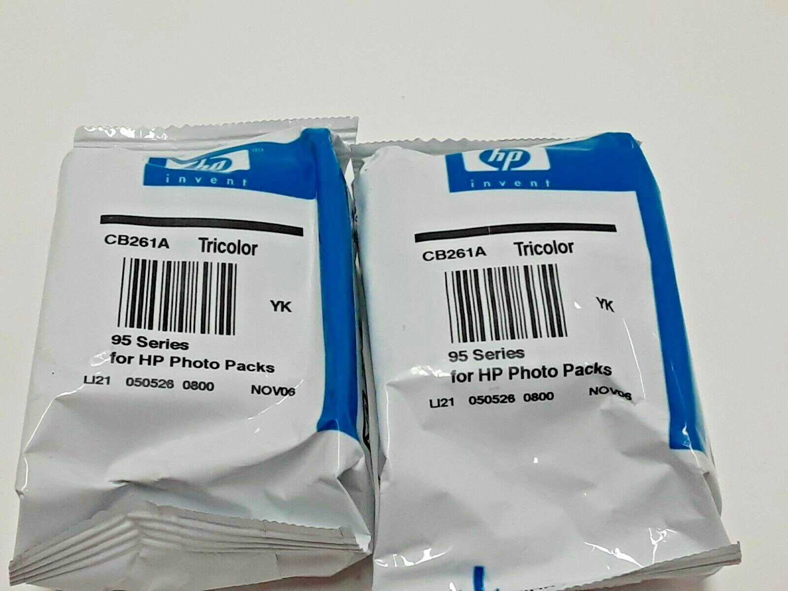 New Lot Of 2 HP 95 Tri-Color Ink Vivera Expired NOV06