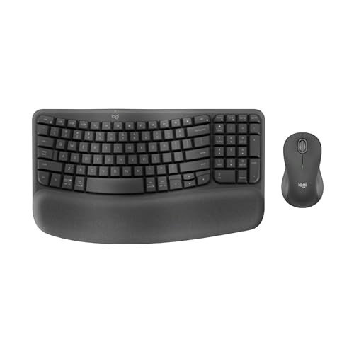 LOGITECH WAVE KEYS MK670 COMBO ERGONOMIC KEYBOARD SIGNATURE M550 L WIRELESS