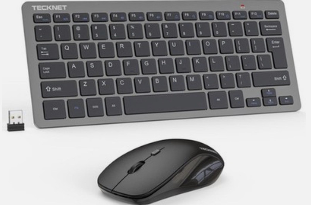 TECKNET Wireless Keyboard & Mouse Bundle English QWERTY TK-KM006