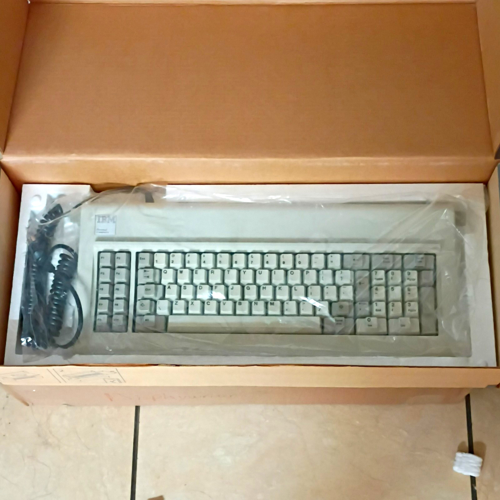 IBM 1501100 Keyboard New Never Used In Original Box With Inventory List