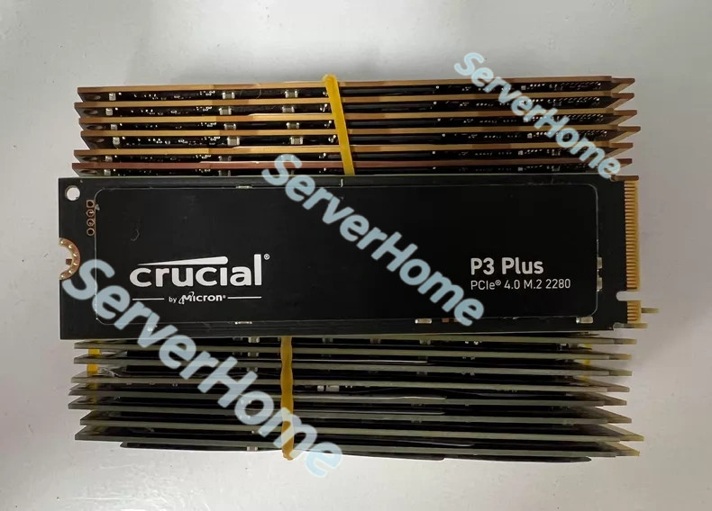 1Pcs Crucial P3 Plus 1TB M.2 2280 PCIe4.0 x4 NVMe 1.4 SSD CT1000P3PSSD8-