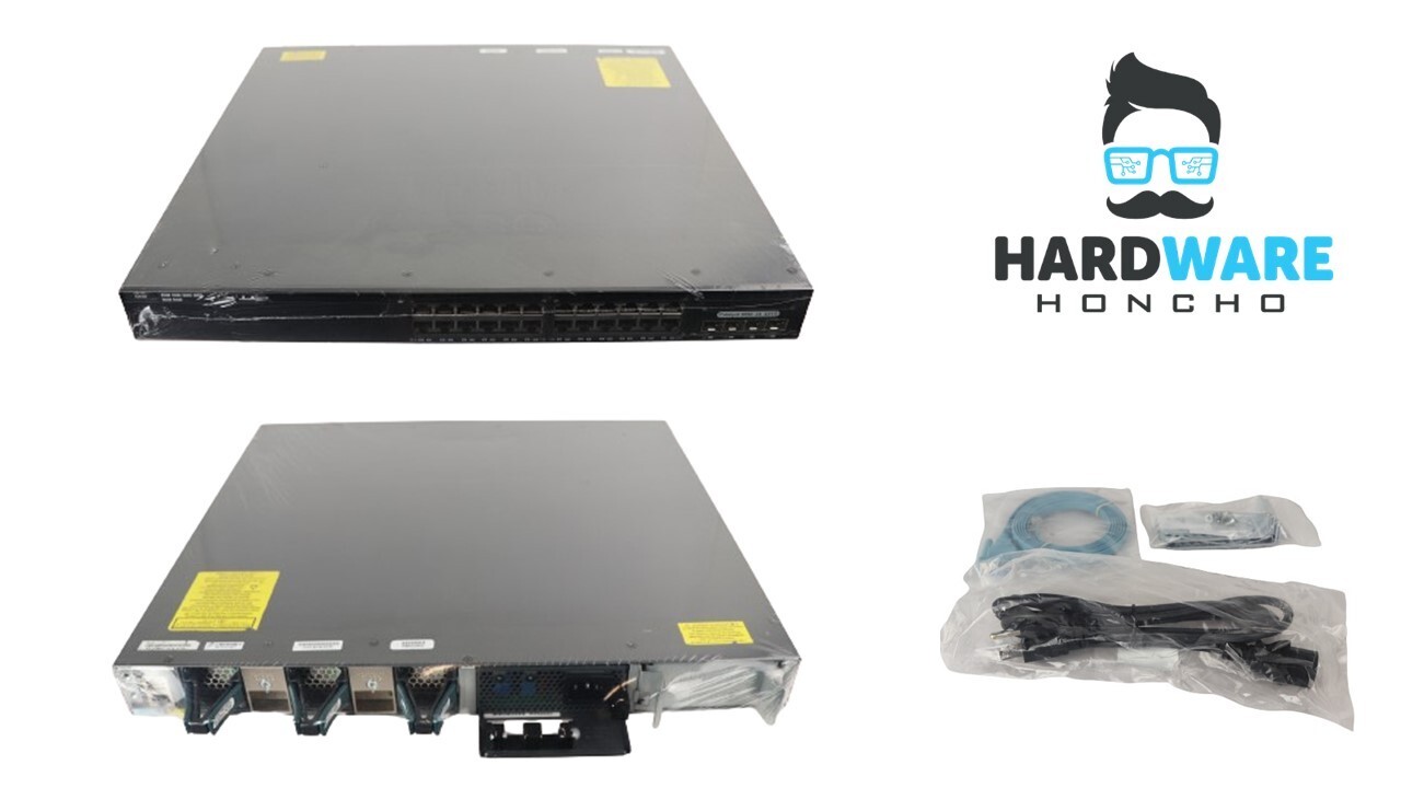 Cisco WS-C3650-24TS-S Catalyst 3650 Series Network Switch