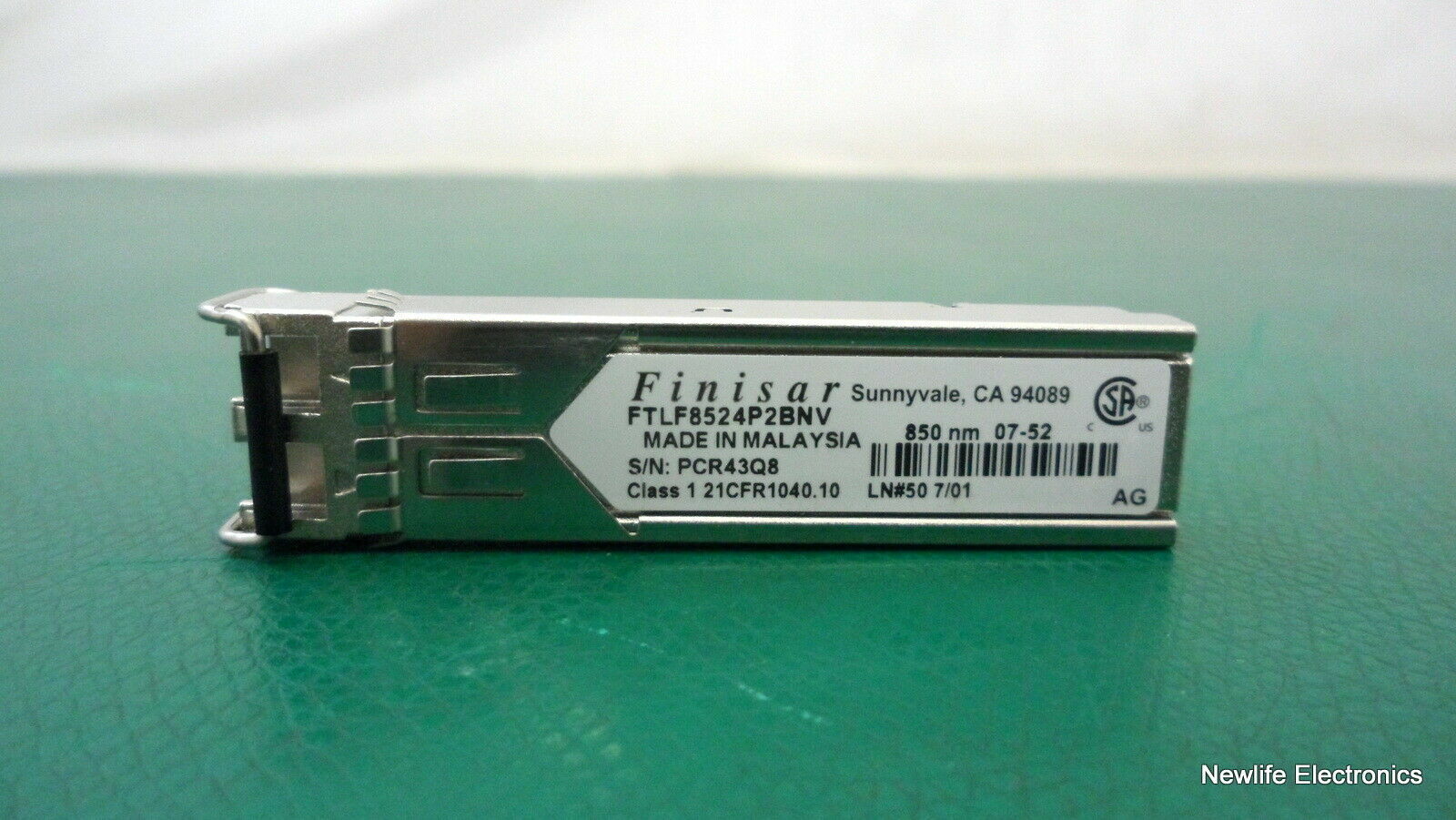 FTLF8524P2BNV Finisar 4Gb GBIC Tranceiver
