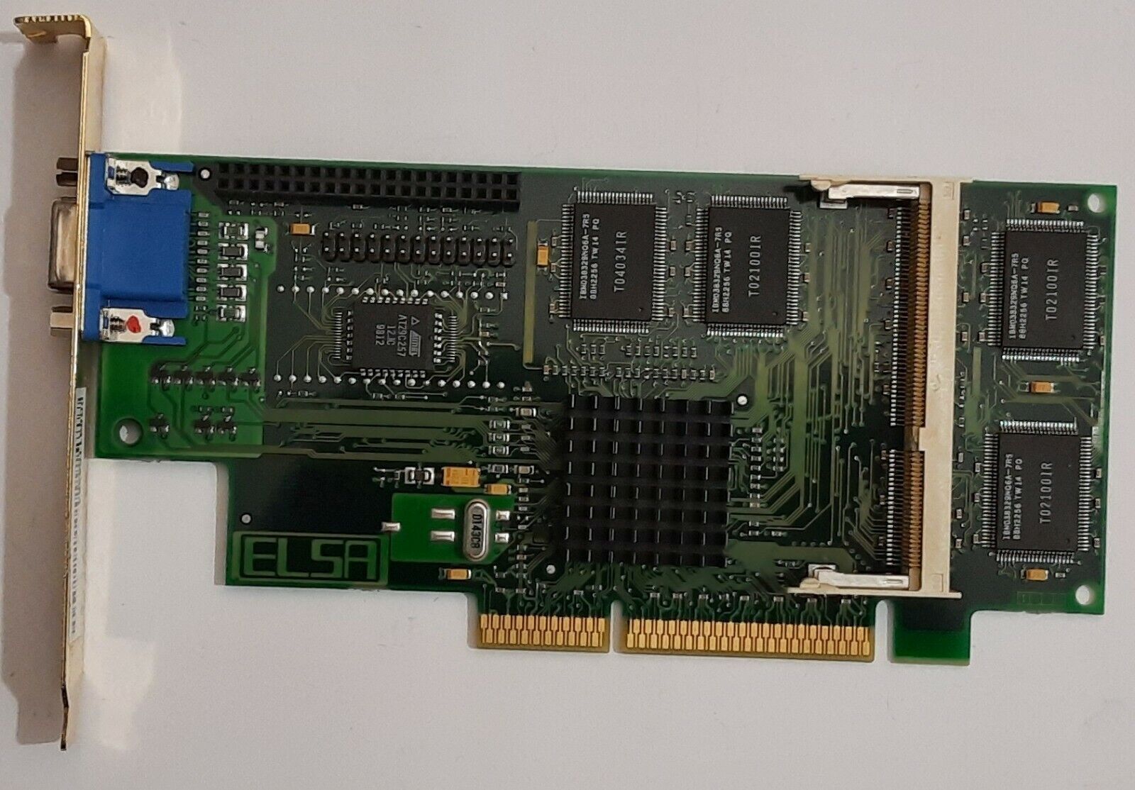 Elsa GLoria Synergy AGP Graphics Card (3DLabs Permedia 2, 4MB, Retro, 1998)