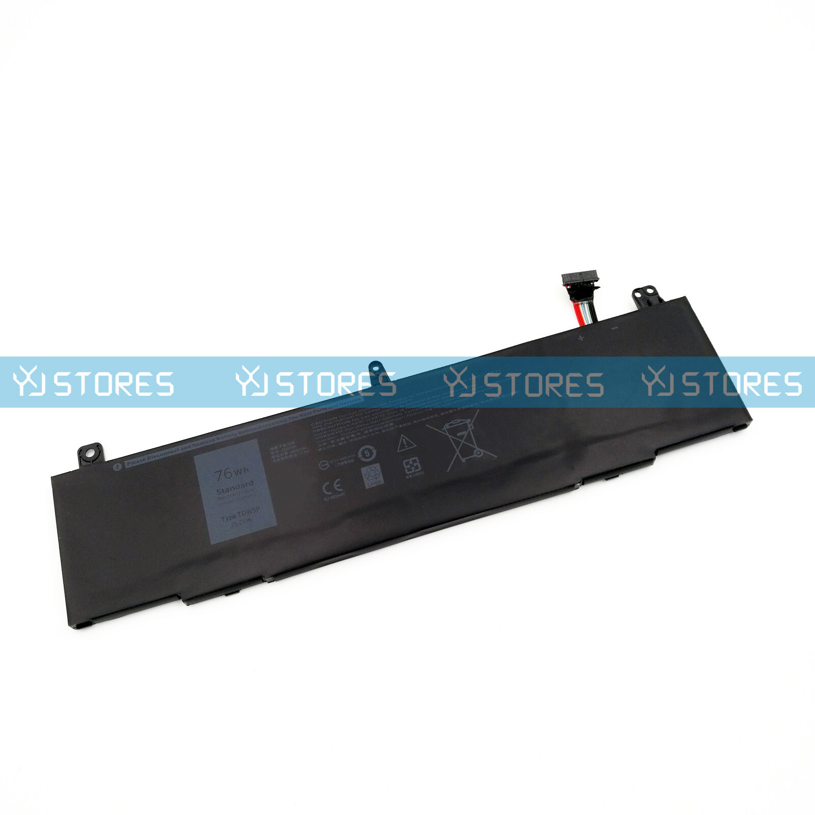 New TDW5P P81G 76Wh Battery for Dell Alienware 13 R3 ALW13C-D1738 ALW13CR-2718