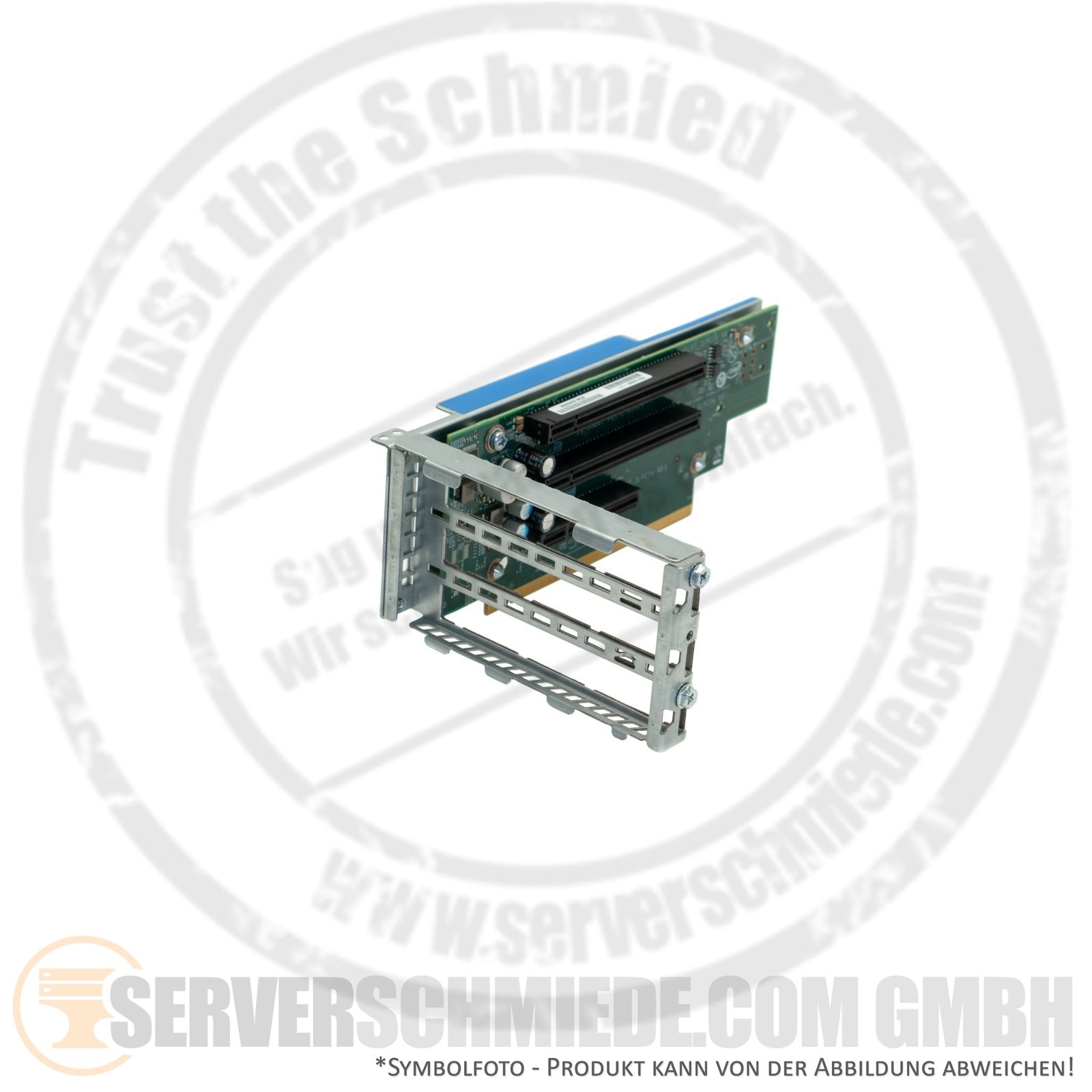Intel Riser 2x x16 (x8 lanes) + 1x x8 PCIe 3.0 cage R2224WFTZS PBA H20087-171