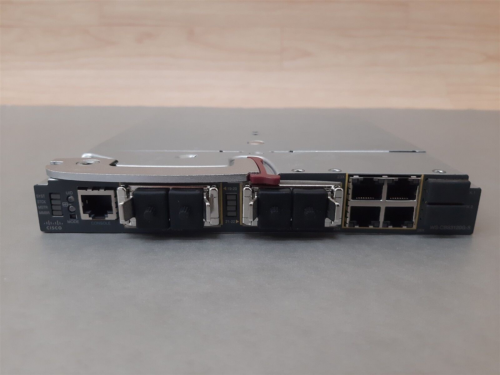 Cisco WS-CBS3120G-S 4-Port Catalyst Blade Switch 3120G for HP w/ IP Base
