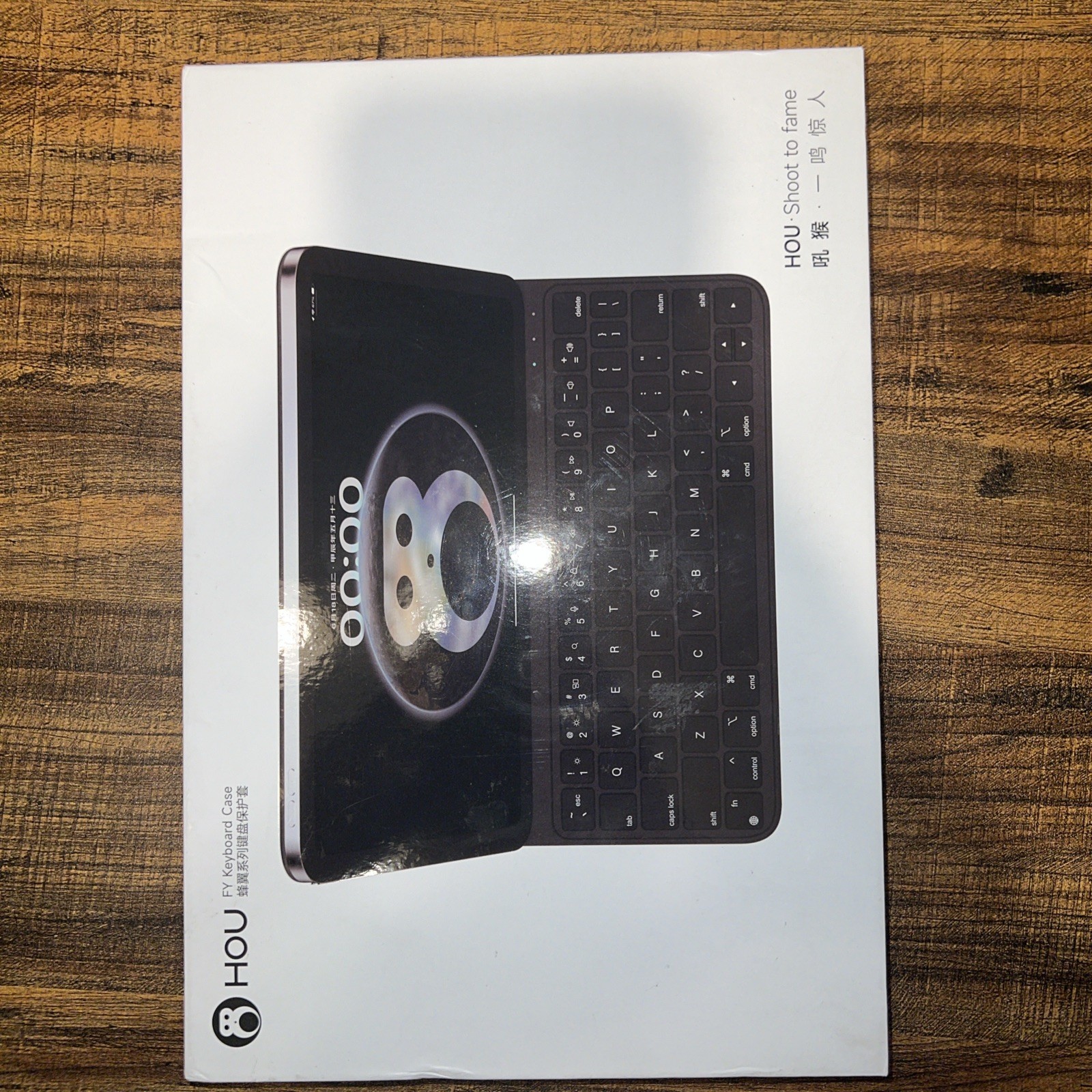 HOU iPad Keyboard Case 10.9 11 Pro Air Bluetooth Rechargeable