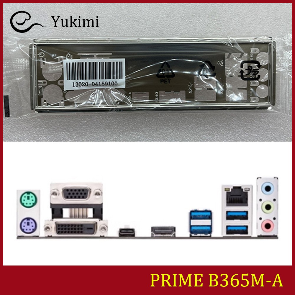 NEW FOR ASUS PRIME B365M-A Ｍotherboard I/O Shield Backplate