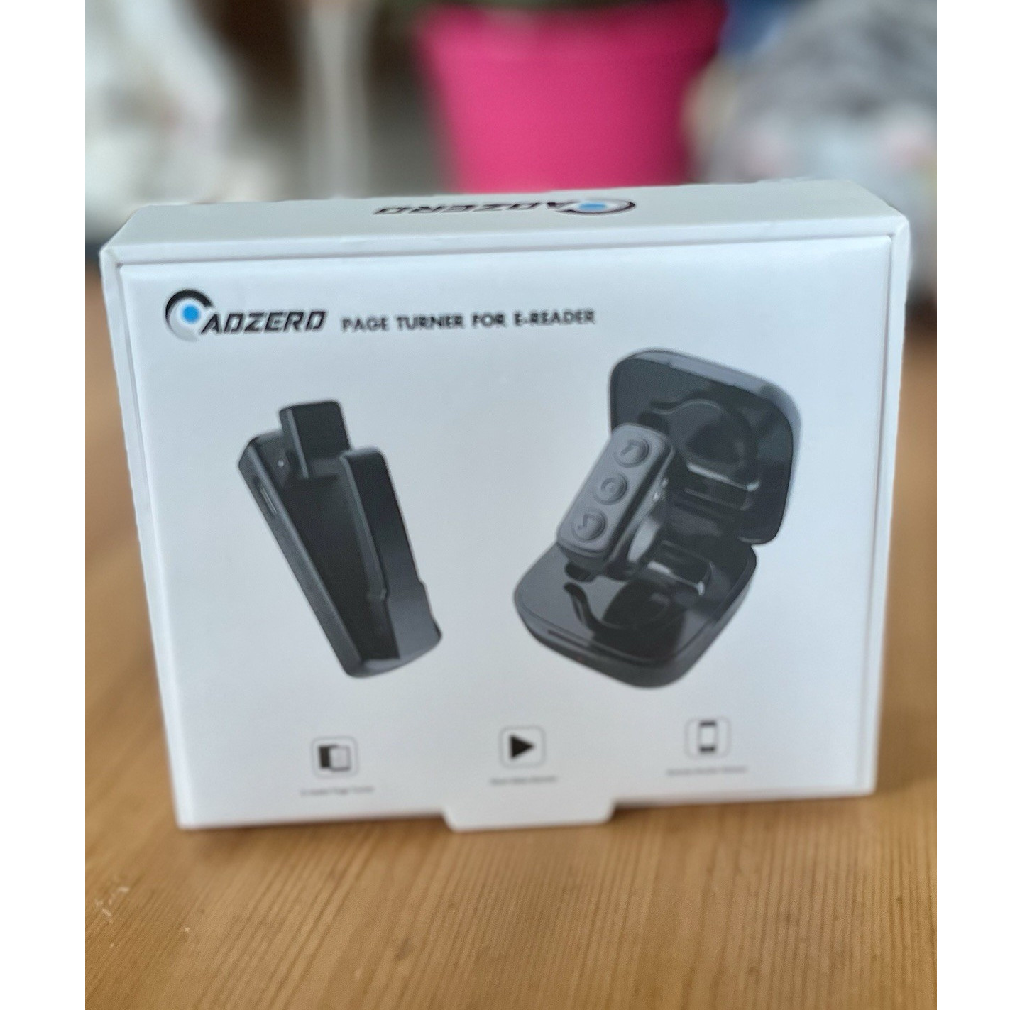 Page Turner for E-Reader Universal Remote Black