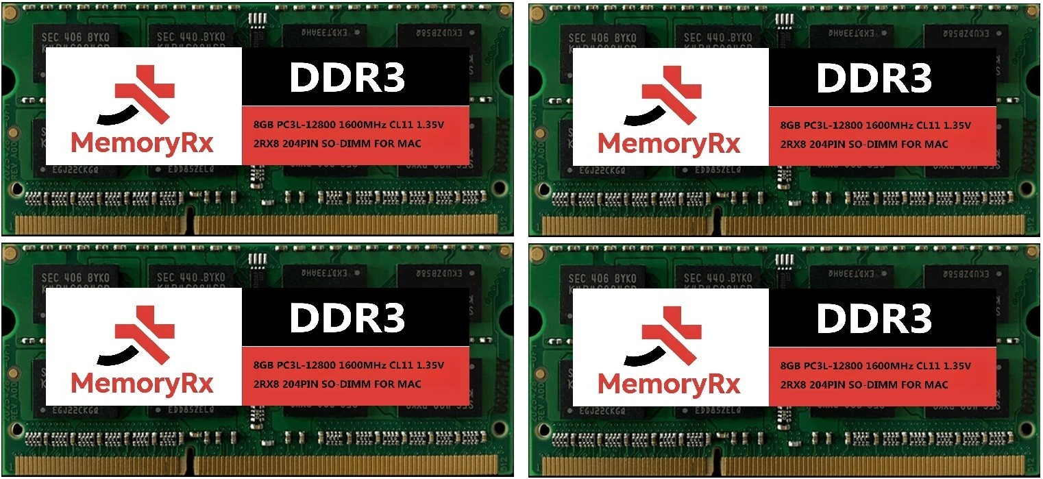 32GB (4X8GB) PC3-10600 MEMORY RAM COMPATIBLE WITH iMac mid 2010 and  mid 2011